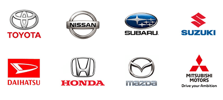 TOYOTA NISSAN SUBARU SUZUKI DAIHATSU HONDA mazda MITSUBISHI MOTORS